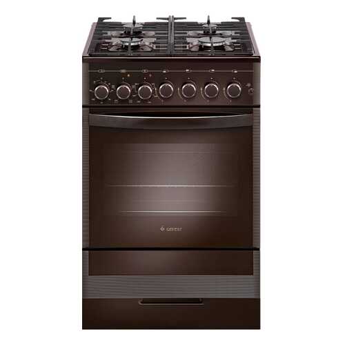 Комбинированная плита GEFEST ПГЭ 5502-02 0045 Brown в ДНС