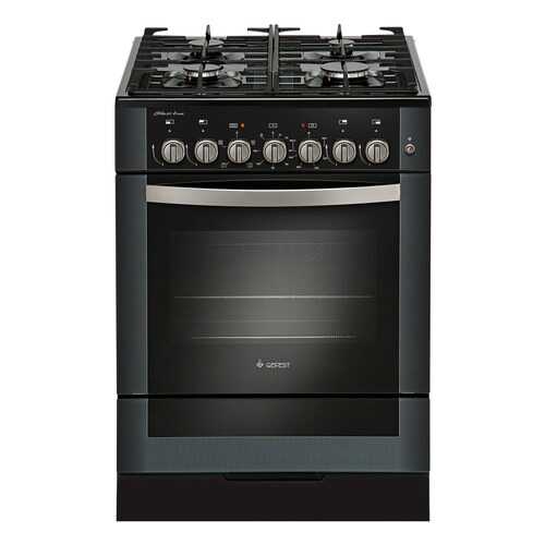 Комбинированная плита GEFEST ПГЭ 6502-02 0044 Black в ДНС