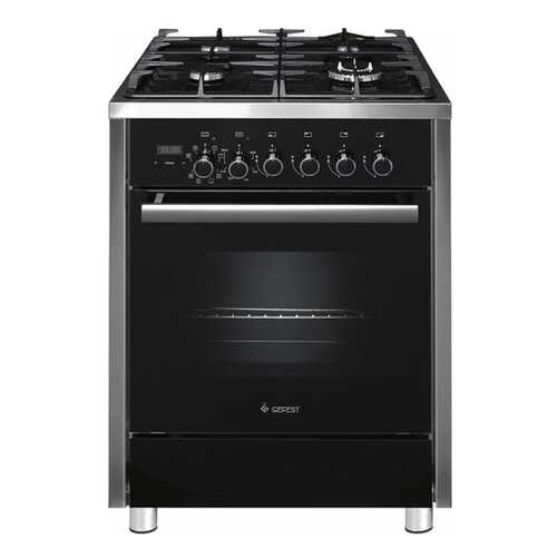 Комбинированная плита GEFEST ПГЭ 6702-04 Black в ДНС
