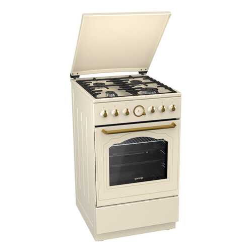 Комбинированная плита Gorenje K52CLI Beige в ДНС