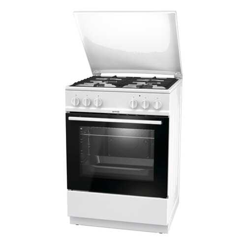 Комбинированная плита Gorenje K6122WF White в ДНС