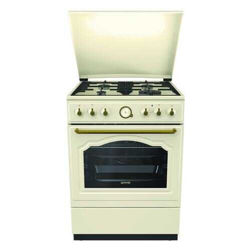 Комбинированная плита Gorenje K62CLI Beige в ДНС