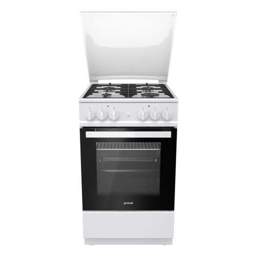 Комбинированная плита Gorenje KN5142WF-B White в ДНС