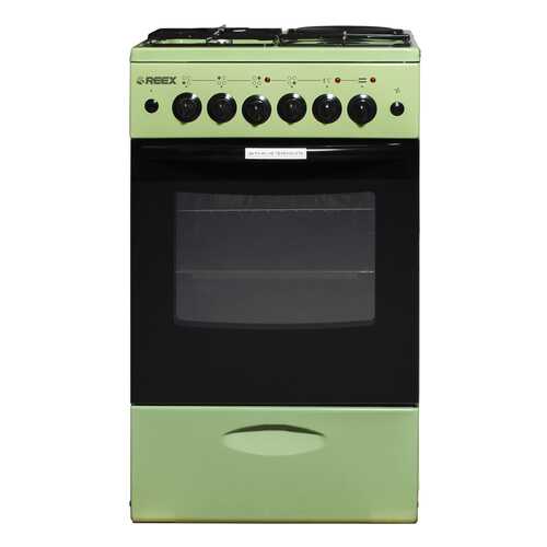 Комбинированная плита Reex CGE-531 ecGn Green в ДНС