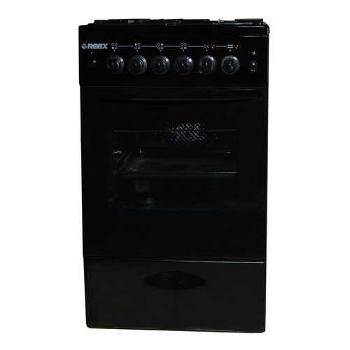 Комбинированная плита Reex CGE-540 ecBk Black в ДНС