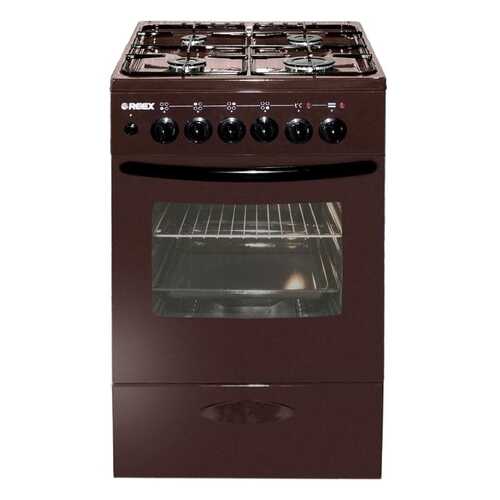 Комбинированная плита Reex CGE-540 ecBn Brown в ДНС