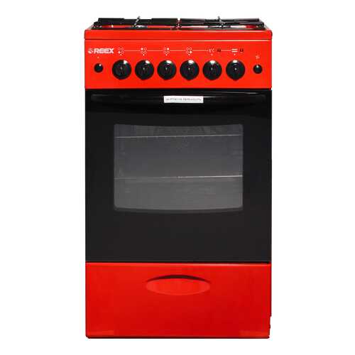Комбинированная плита Reex CGE-540 ecRd Red в ДНС