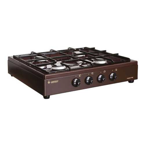 Настольная газовая плитка GEFEST 900 K 17 Brown в ДНС