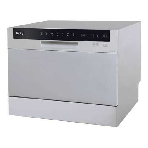 Посудомоечная машина компактная Korting KDF 2050 S silver в ДНС