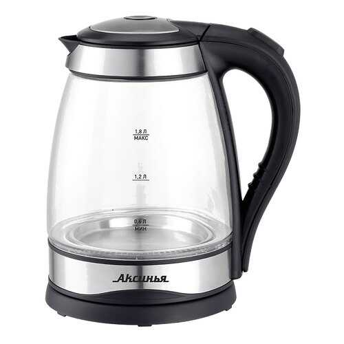 Чайник электрический Аксинья КС-1003 Black в ДНС