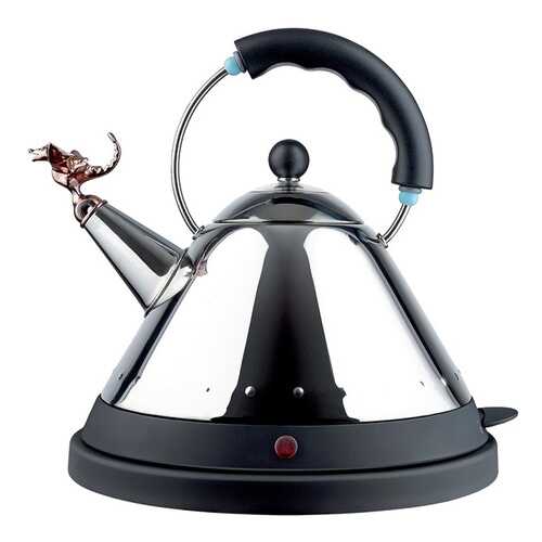 Чайник электрический Alessi Tea Rex Silver/Black в ДНС