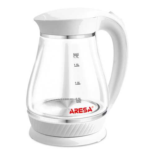 Чайник электрический ARESA AR-3454 White в ДНС