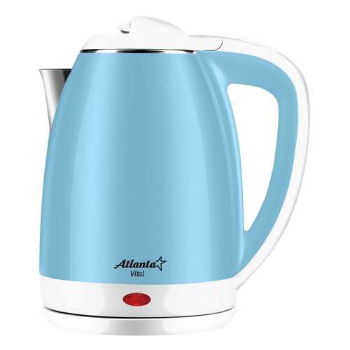 Чайник электрический Atlanta ATH-2437 Blue в ДНС