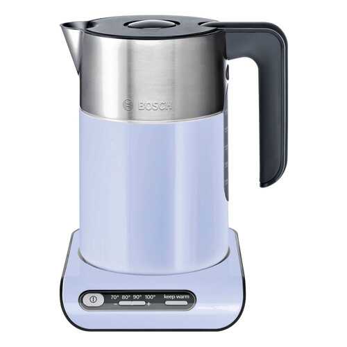 Чайник электрический Bosch Styline TWK8619P Blue в ДНС