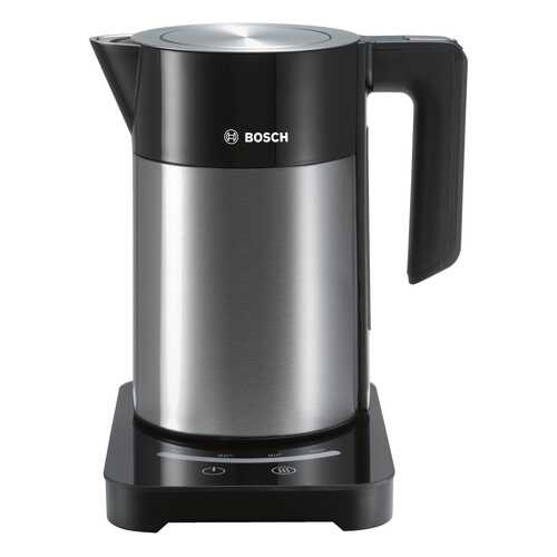 Чайник электрический Bosch TWK7203 Silver/Black в ДНС