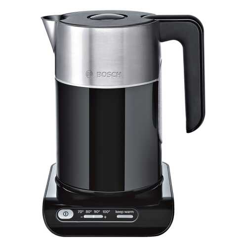 Чайник электрический Bosch TWK8613 Silver/Black в ДНС