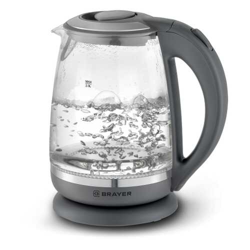 Чайник электрический Brayer BR1044 Grey в ДНС
