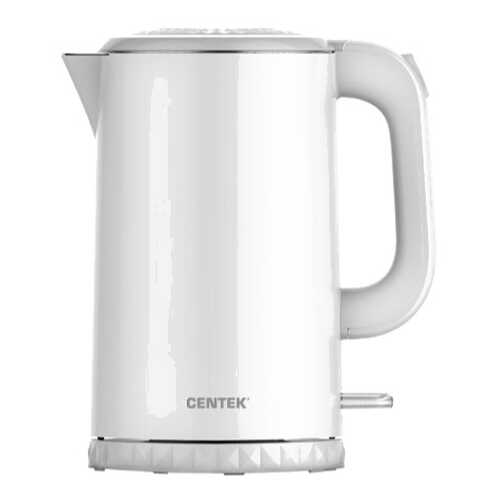 Чайник электрический CENTEK CT-0020 белый в ДНС