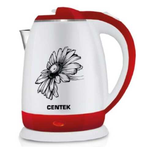 Чайник электрический Centek CT-1026 Flower Red в ДНС
