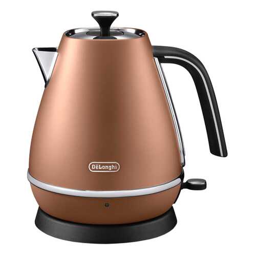 Чайник электрический Delonghi KBI 2001.CP Light Brown в ДНС