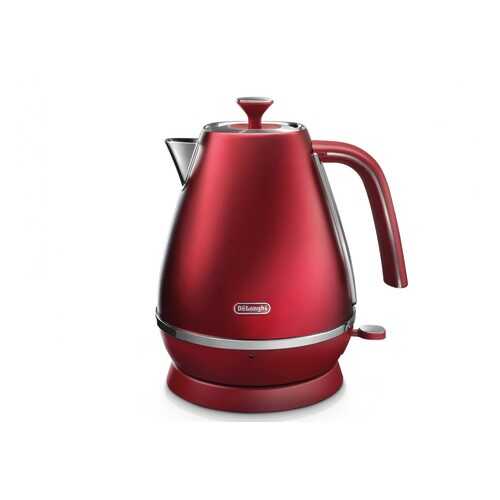 Чайник электрический DeLonghi KBI2001.R Red в ДНС