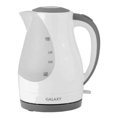 Чайник электрический Galaxy GL 0200 Grey/White в ДНС