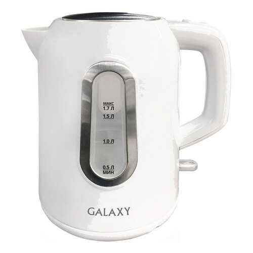 Чайник электрический Galaxy GL 0212 White в ДНС