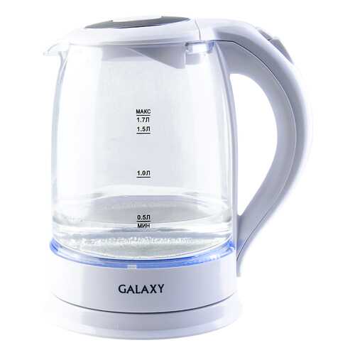 Чайник электрический Galaxy GL 0553 White в ДНС