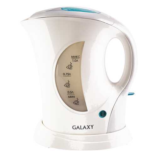 Чайник электрический Galaxy GL0105 White в ДНС