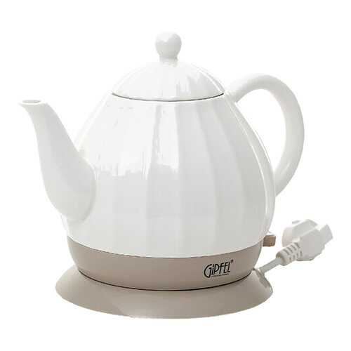 Чайник электрический Gipfel 1171 Enrica Beige/White в ДНС