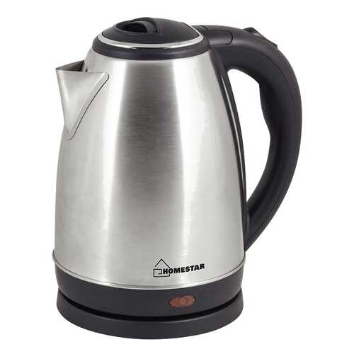 Чайник электрический HomeStar HS-1010 Black/Silver в ДНС