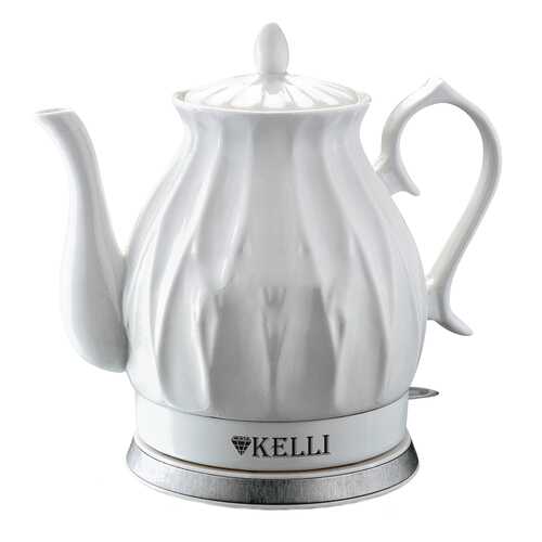 Чайник электрический Kelli KL-1341 White в ДНС