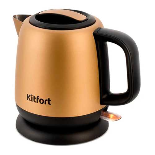 Чайник электрический Kitfort КТ-6111 Orange/Black в ДНС