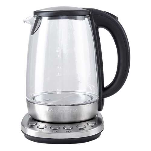 Чайник электрический Kitfort КТ-618 Silver/Black в ДНС