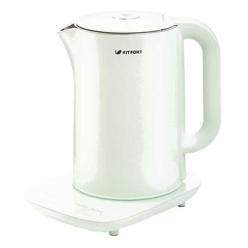 Чайник электрический Kitfort KT-629-2 Lite Green в ДНС