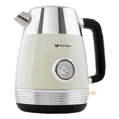 Чайник электрический Kitfort КТ-633-3 Beige в ДНС