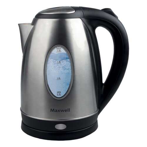 Чайник электрический Maxwell MW-1073ST Black/Silver в ДНС