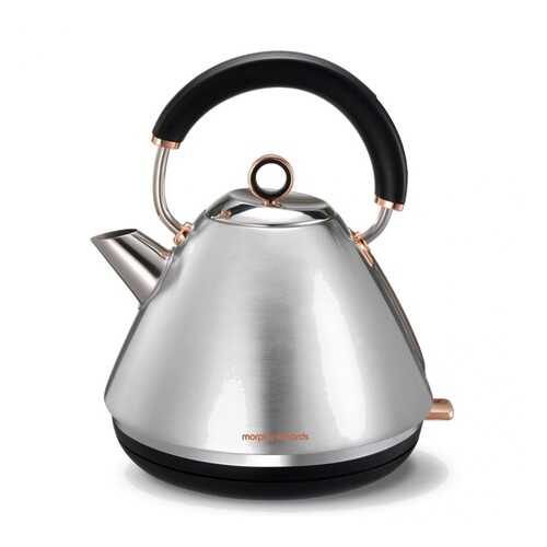 Чайник электрический Morphy Richards Accents Pyramid Rose Gold and Brushed в ДНС