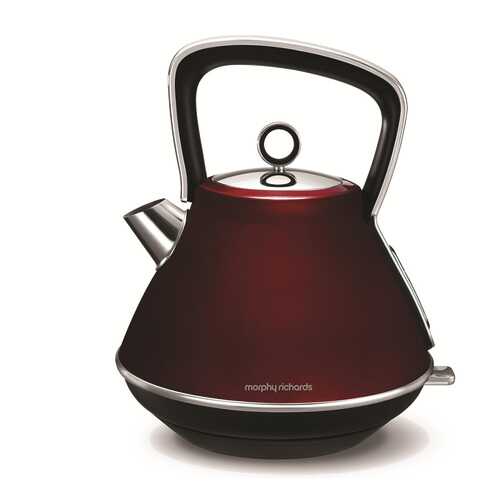 Чайник электрический Morphy Richards Evoke Pyramid Red 100108EE в ДНС