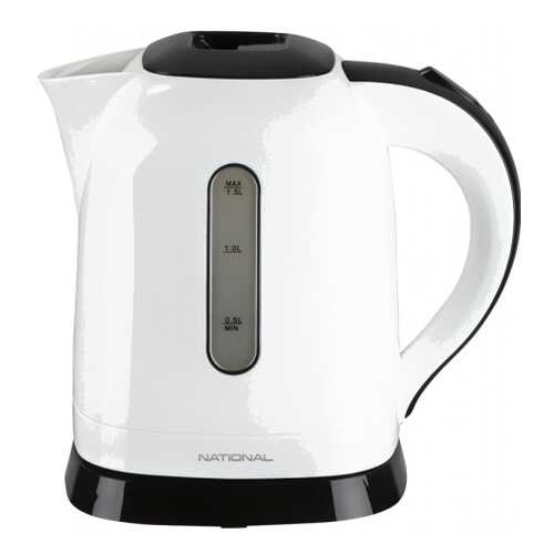 Чайник электрический National NK-KE15105 White/Black в ДНС