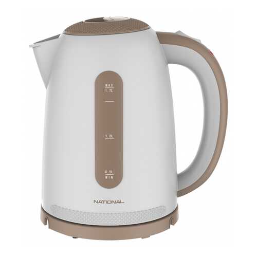 Чайник электрический National NK-KE17100 White/Beige в ДНС