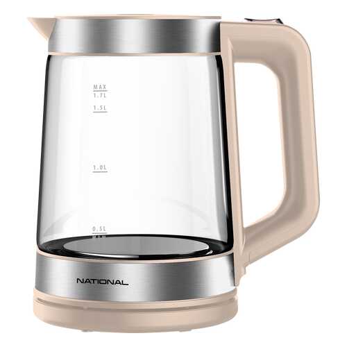 Чайник электрический National NK-KE17321 Black/Silver в ДНС
