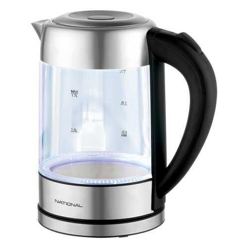 Чайник электрический National NK-KE17329 Silver в ДНС
