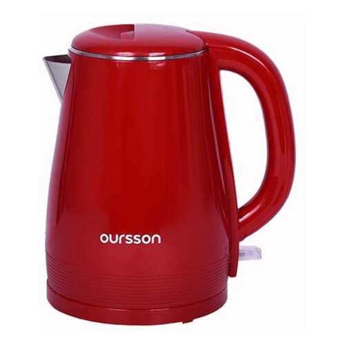 Чайник электрический Oursson EK1530W/RD Red в ДНС