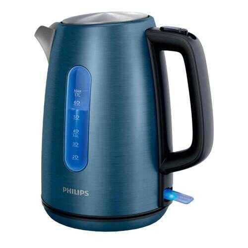 Чайник электрический Philips HD9358/11 Dark Blue в ДНС