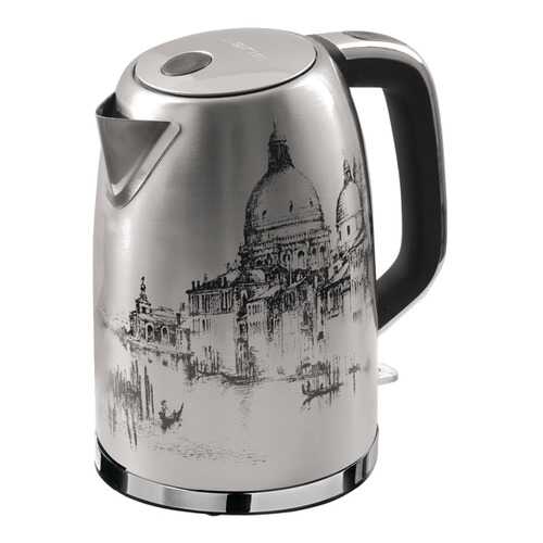 Чайник электрический Polaris PWK 1763CA Italy Silver в ДНС