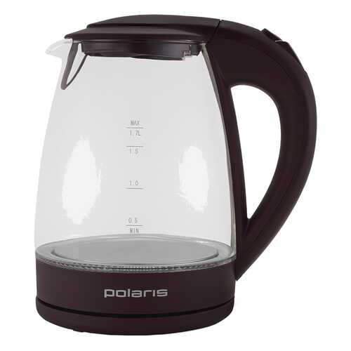 Чайник электрический Polaris PWK 1774CGL Black в ДНС