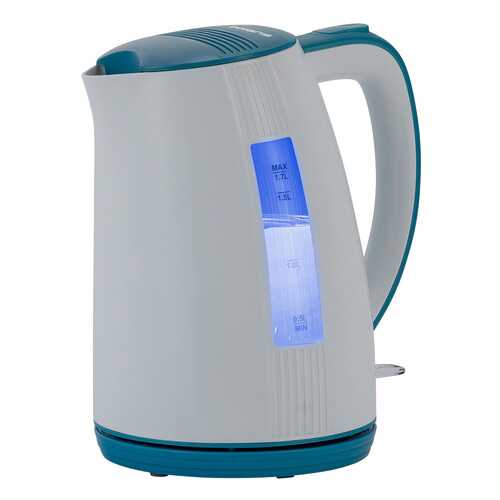 Чайник электрический Polaris PWK 1790СL White/Blue в ДНС