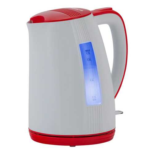 Чайник электрический Polaris PWK 1790СL White/Red в ДНС
