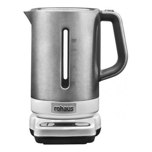Чайник электрический Rohaus RK 910W White/Silver в ДНС
